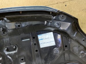 Капот TOYOTA VANGUARD OEM 53301-42100 ACA33 2010